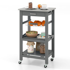 Compact Kitchen Island Rolling Cart  product